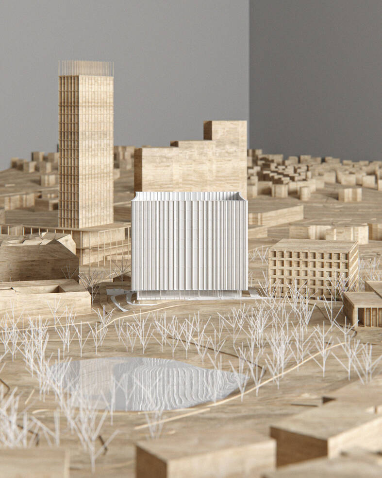 cobe goteborg university library model cobe goteborg university library model