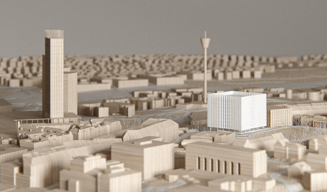 cobe goteborg university library model cobe goteborg university library model