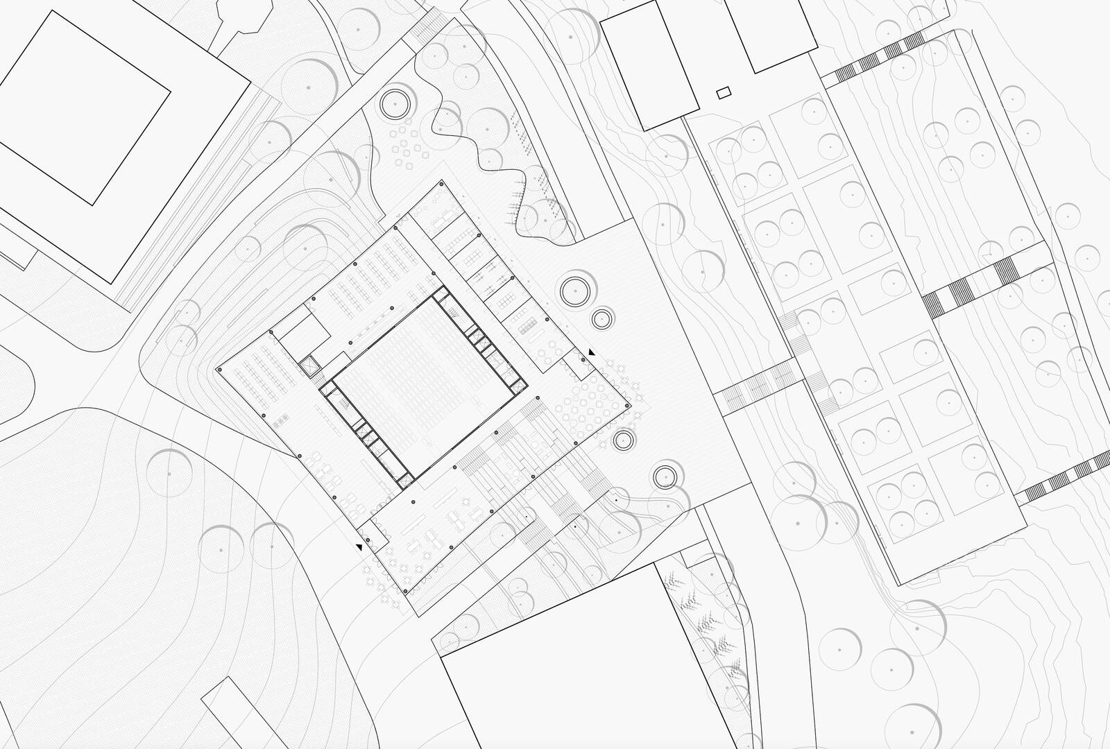 cobe goteborg university library situation plan cobe goteborg university library situation plan