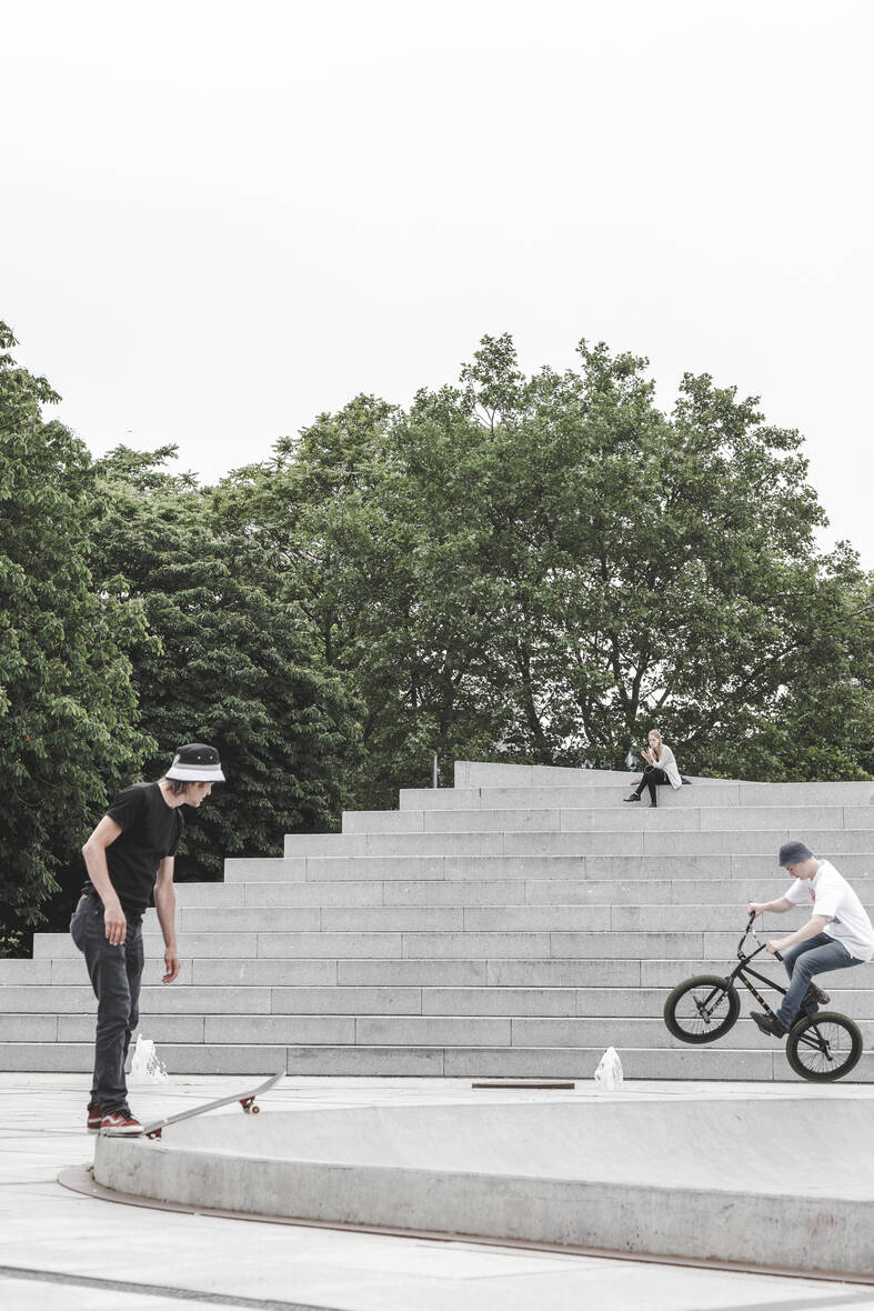 cobe israel plads exterior steps cobe israel plads exterior steps