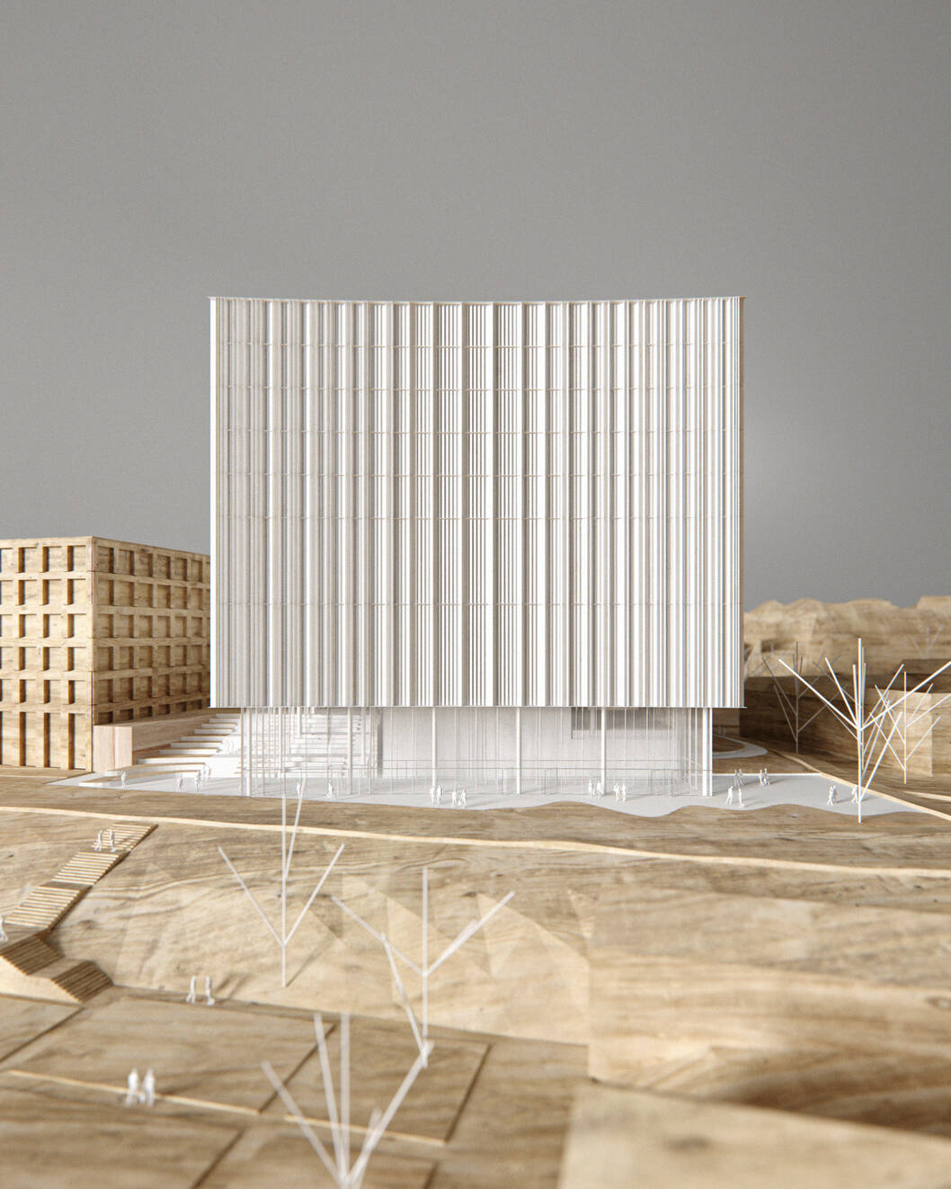 cobe goteborg university library model cobe goteborg university library model