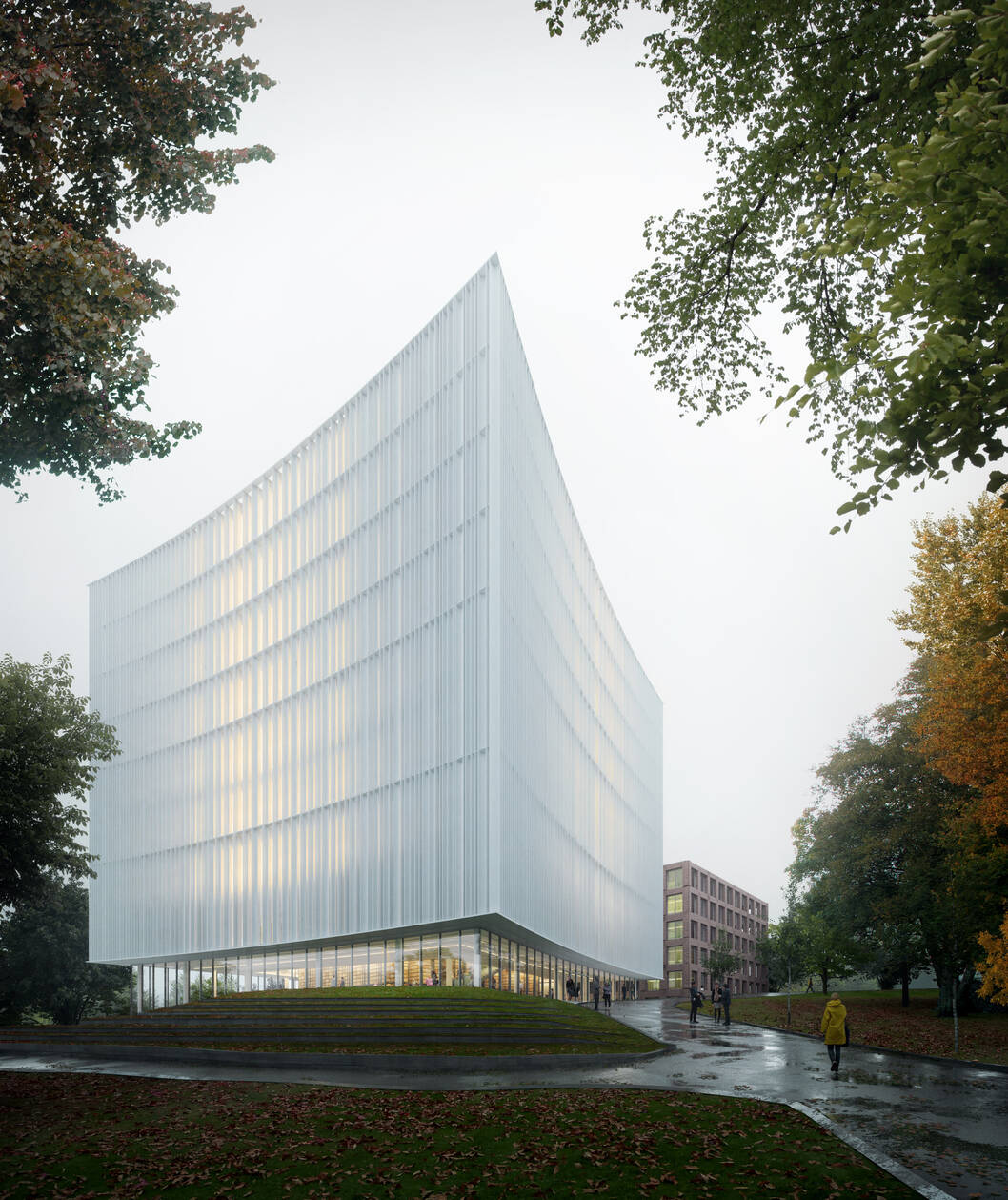 cobe goteborg university library exterior cobe goteborg university library exterior