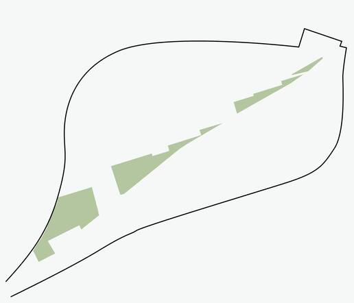 cobe jernbanebyen railway nature diagram