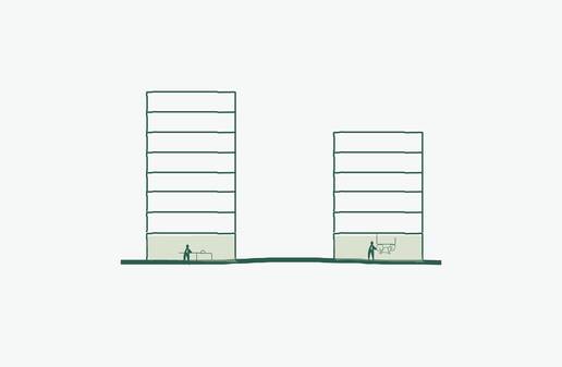 cobe jernbanebyen small workshops and ground floor spaces diagram cobe jernbanebyen small workshops and ground floor spaces diagram