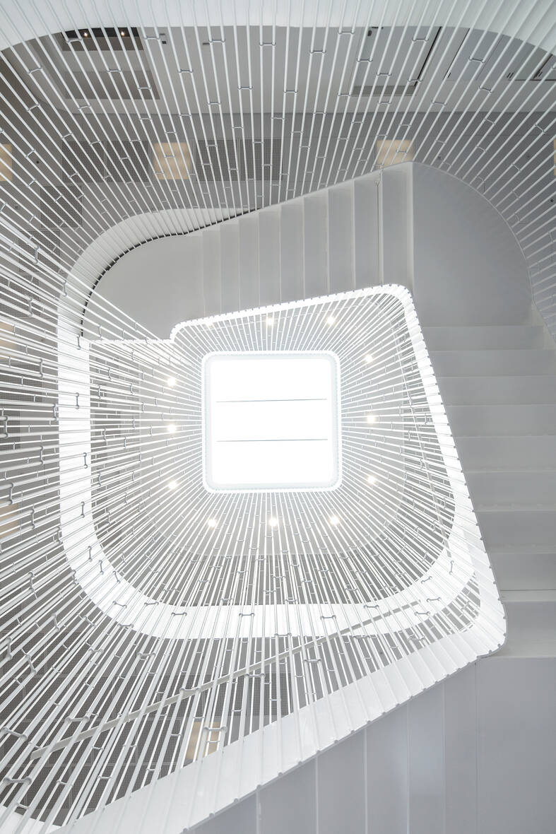 cobe forfatterhuset interior -staircase cobe forfatterhuset interior -staircase
