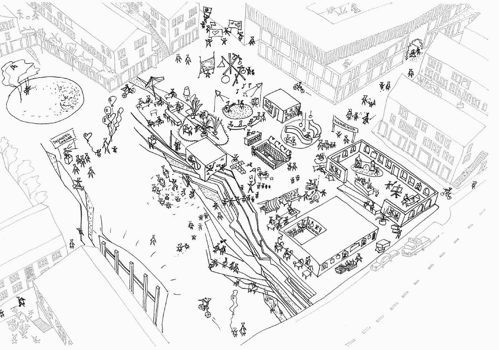 cobe koge culture house diagram cobe koge culture house diagram