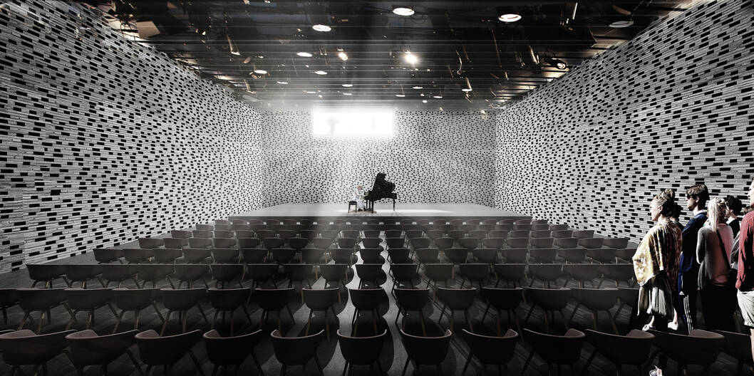 cobe koge culture house interior cobe koge culture house interior