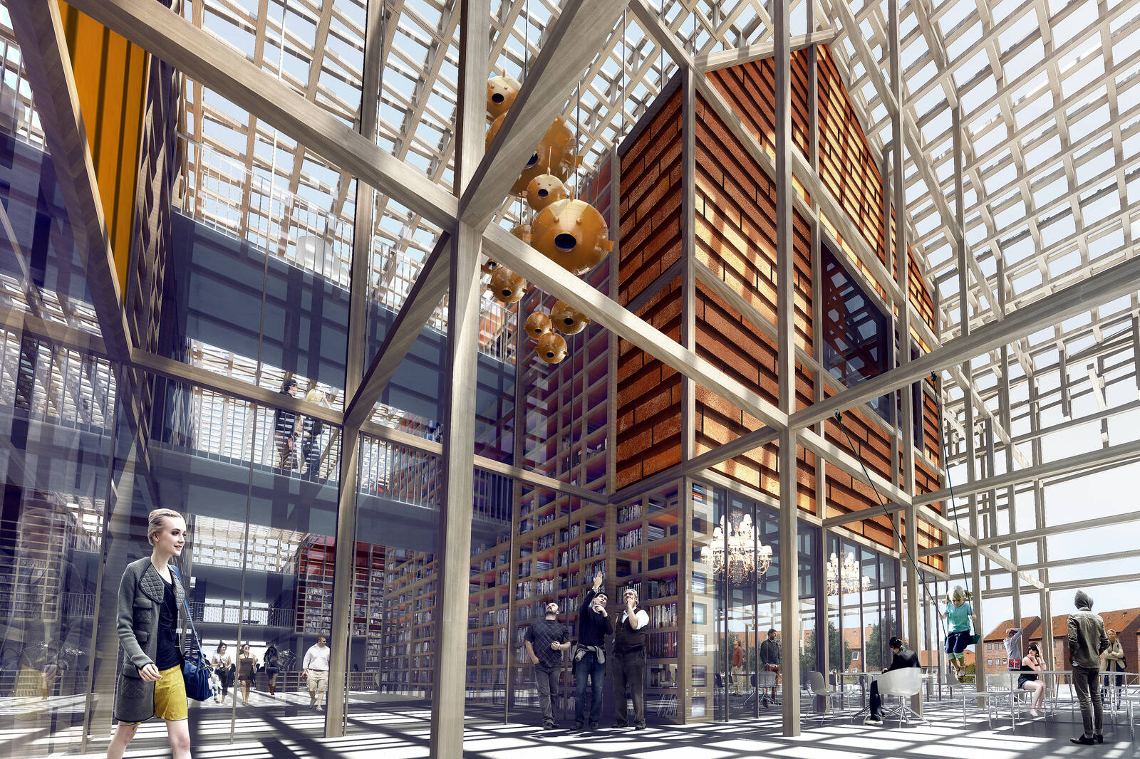 cobe koge culture house interior cobe koge culture house interior