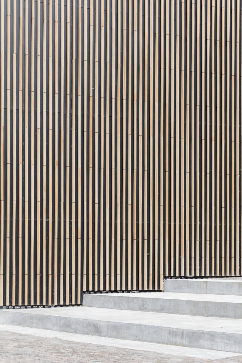 cobe tingbjerg library detail lamellas 15 cobe tingbjerg library detail lamellas 15