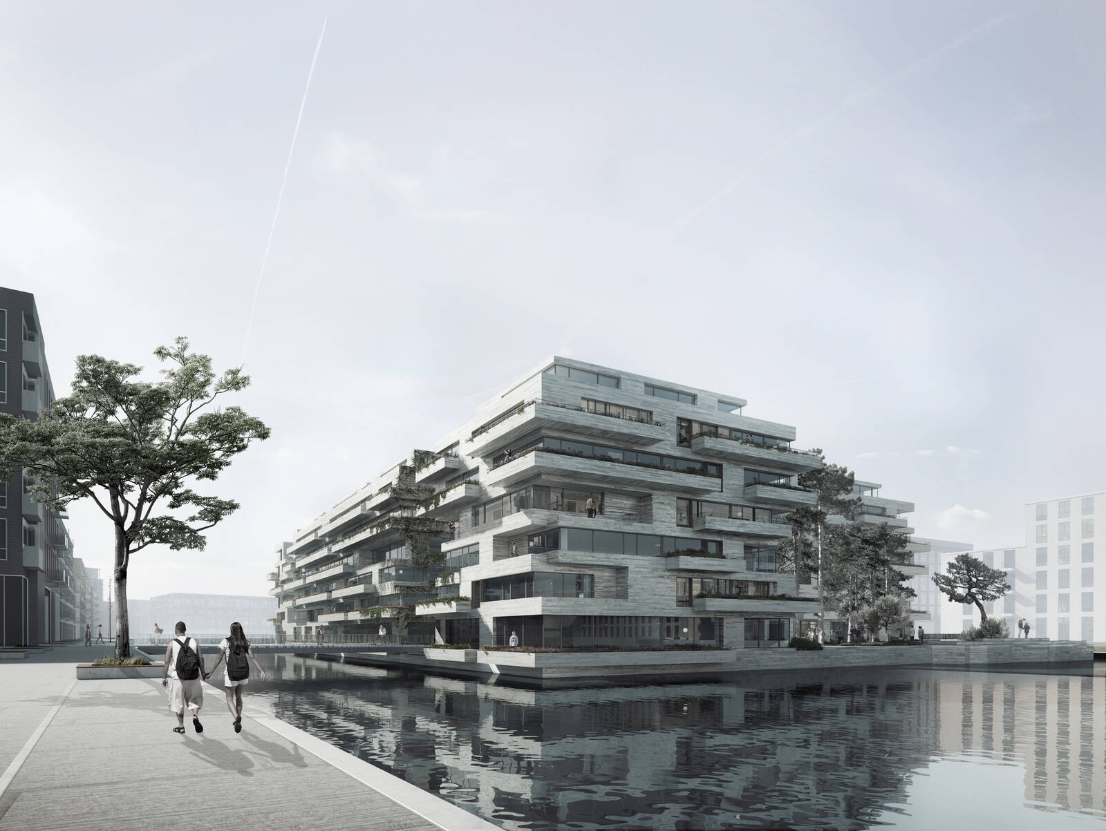 cobe kronlob island exterior couple cobe kronlob island exterior couple