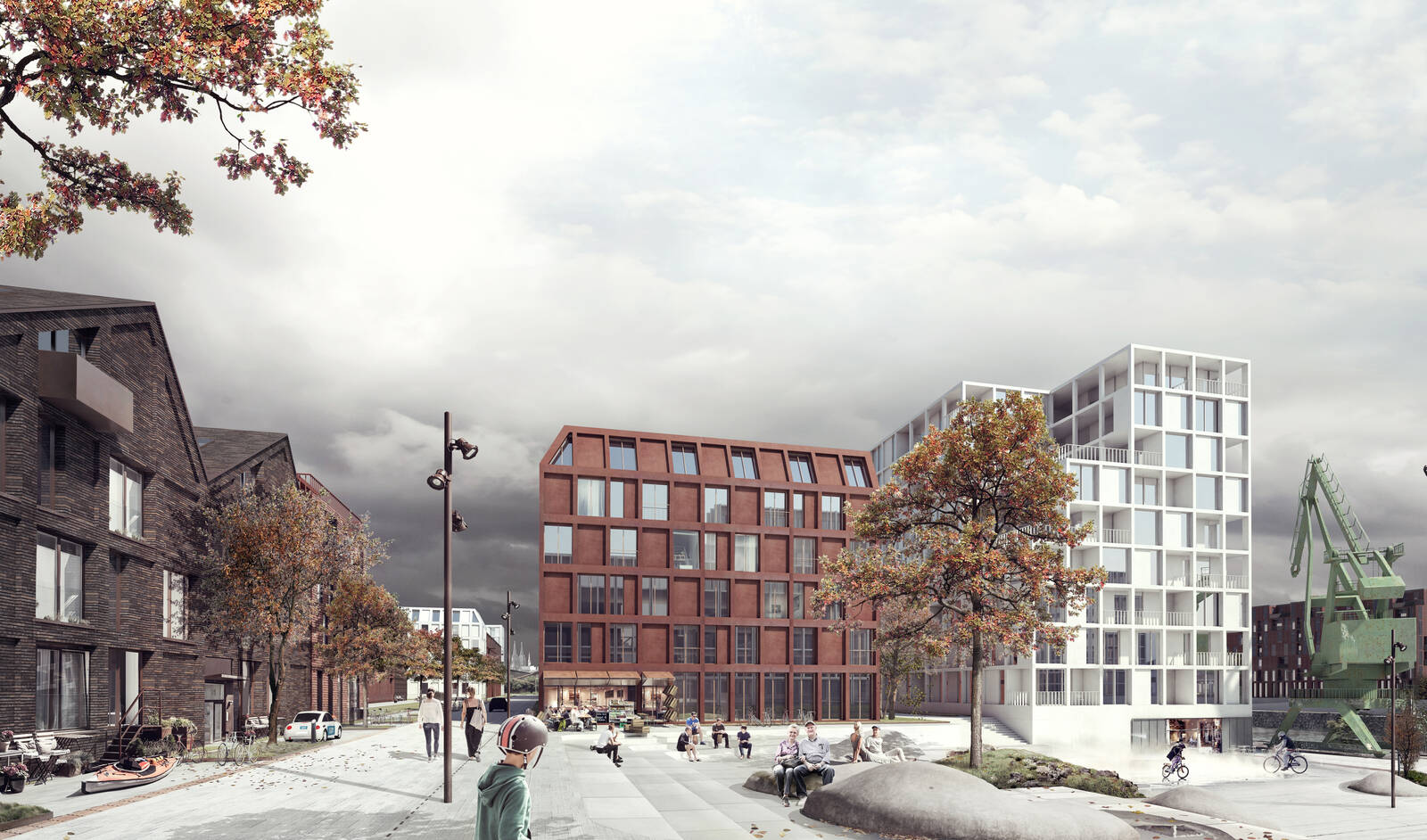 cobe deutzer hafen building cobe deutzer hafen building