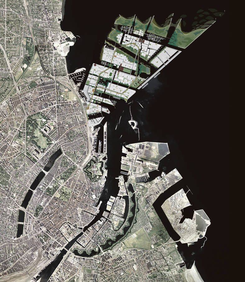 cobe nordhavn satellite view cobe nordhavn satellite view