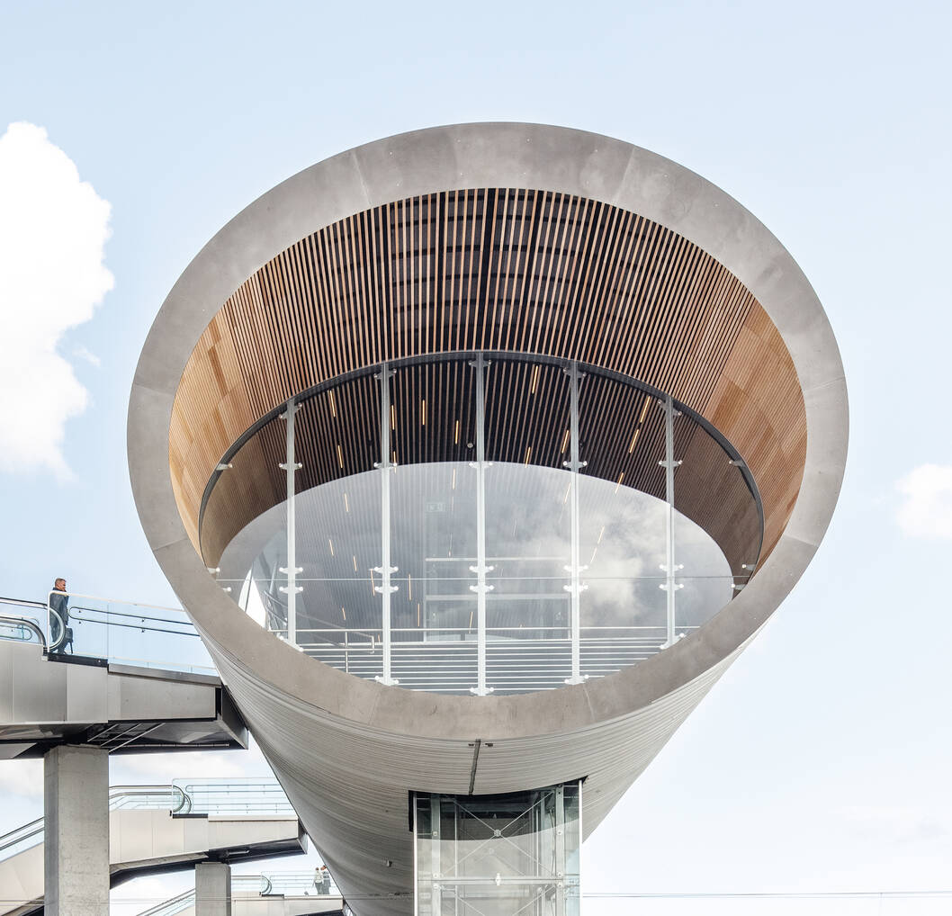 cobe koge nord station exterior end cobe koge nord station exterior end