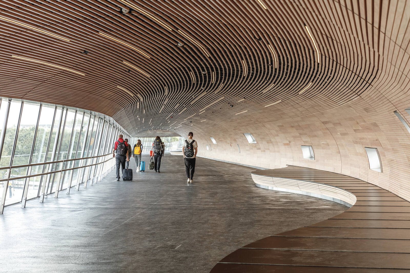 cobe koge nord station interior people cobe koge nord station interior people
