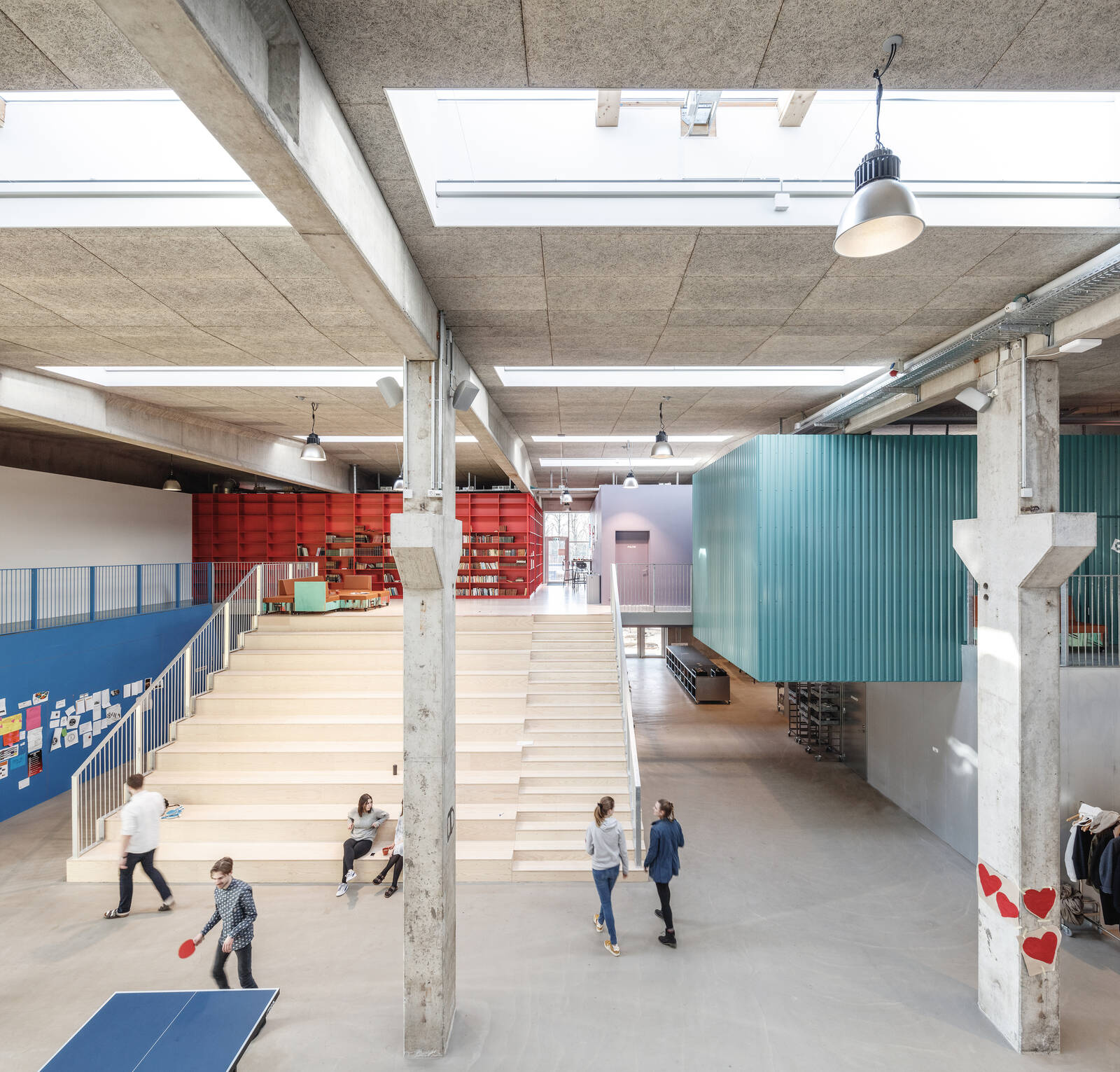 cobe roskilde festival hojskole interior cobe roskilde festival hojskole interior