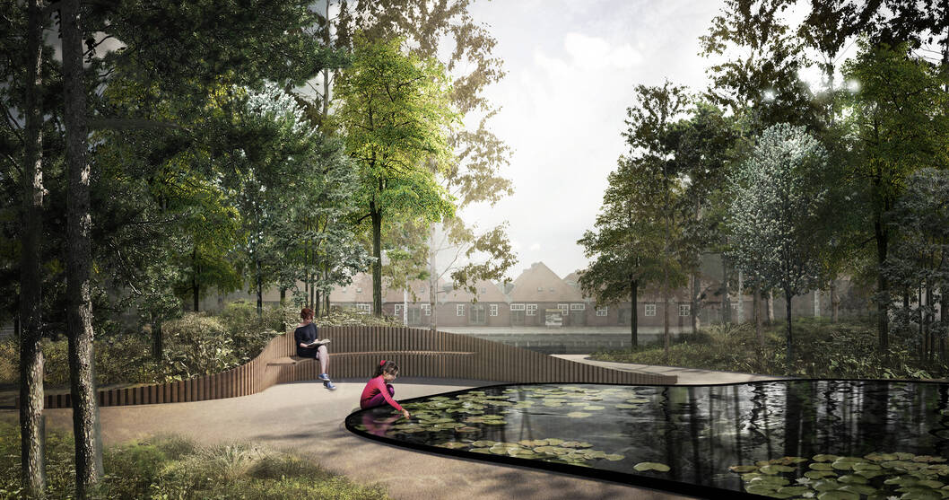 cobe operapark render pond cobe operapark render pond