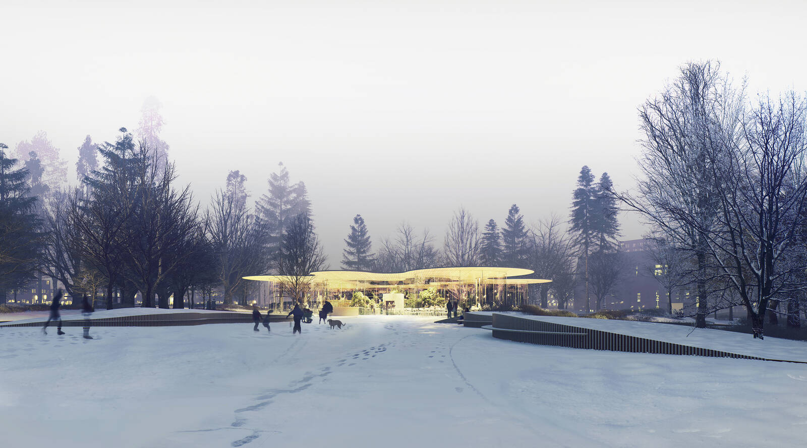 cobe operapark winter cobe operapark winter