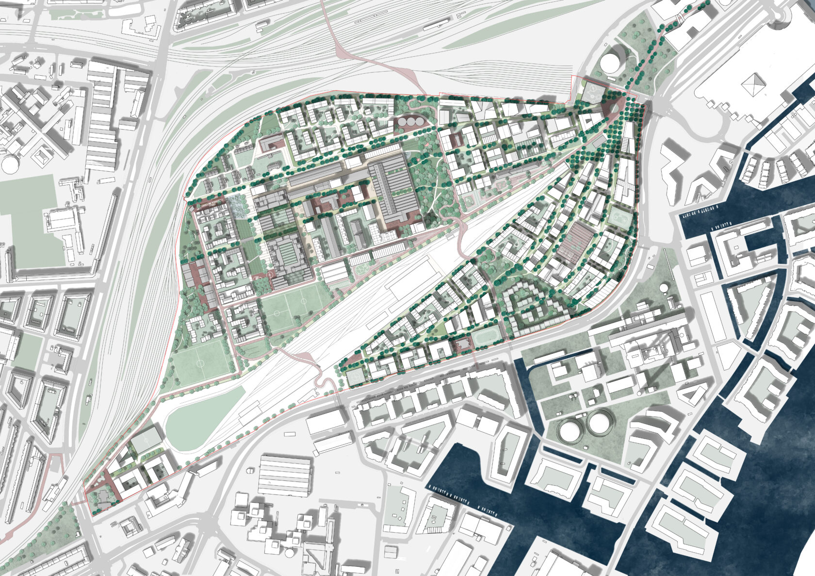 080 cobe jernbanebyen master plan 080 cobe jernbanebyen master plan