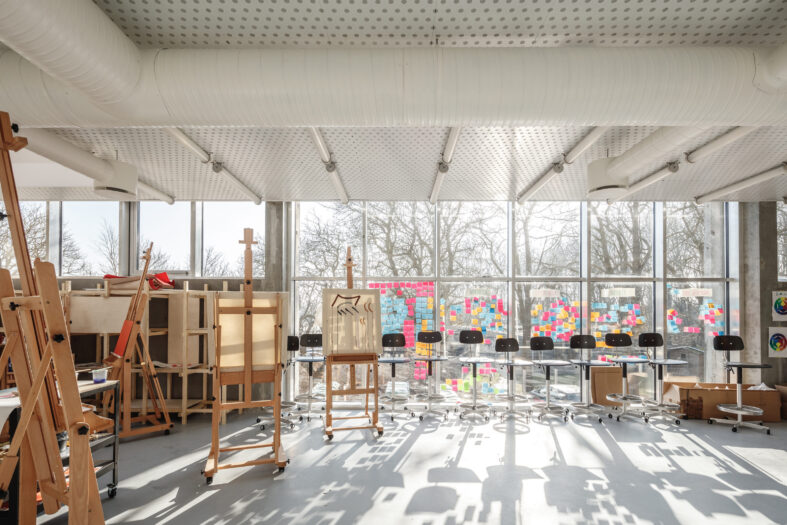 350 cobe roskilde festival hojskole classroom 350 cobe roskilde festival hojskole classroom