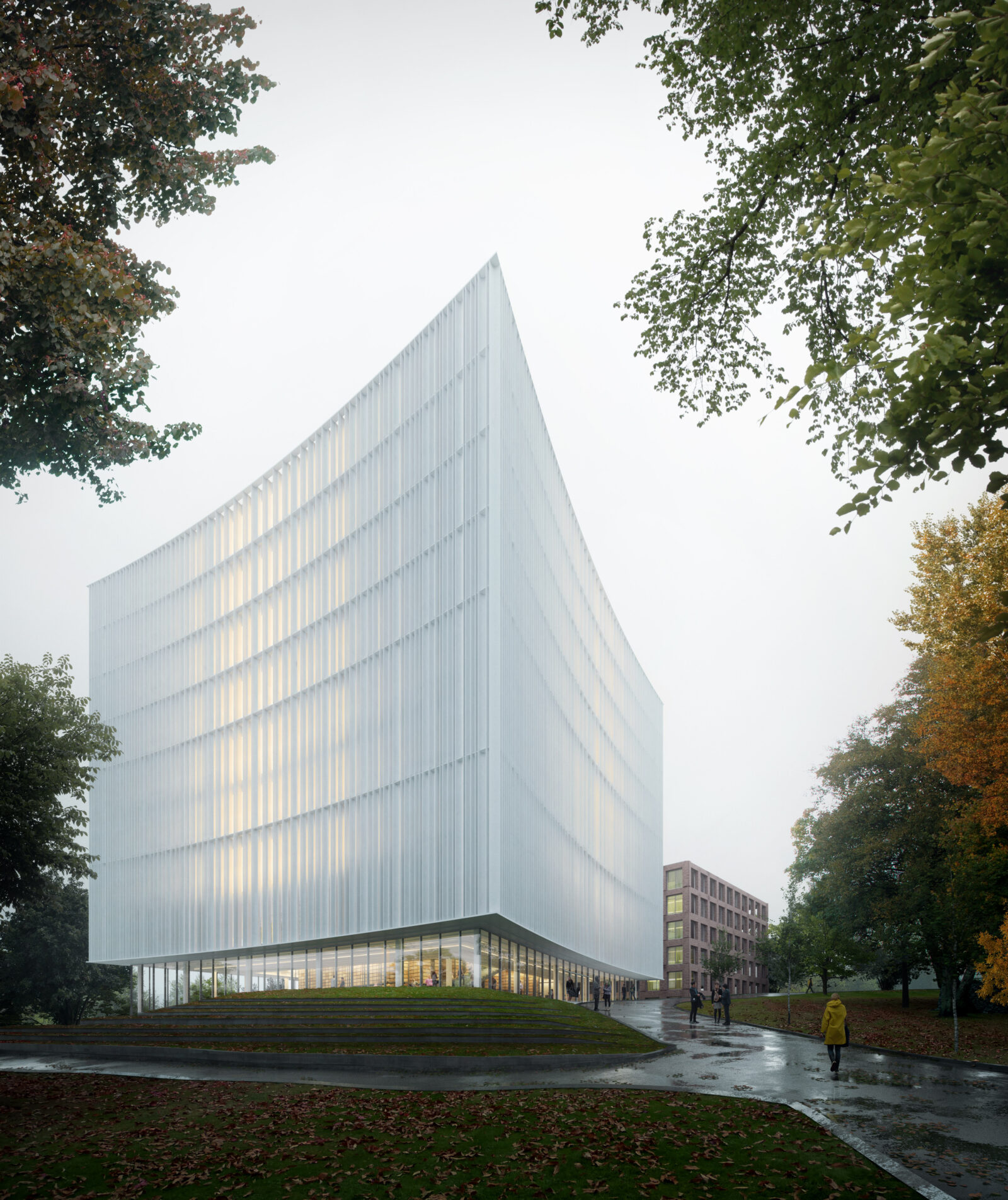 260 cobe goteborg university library exterior 260 cobe goteborg university library exterior