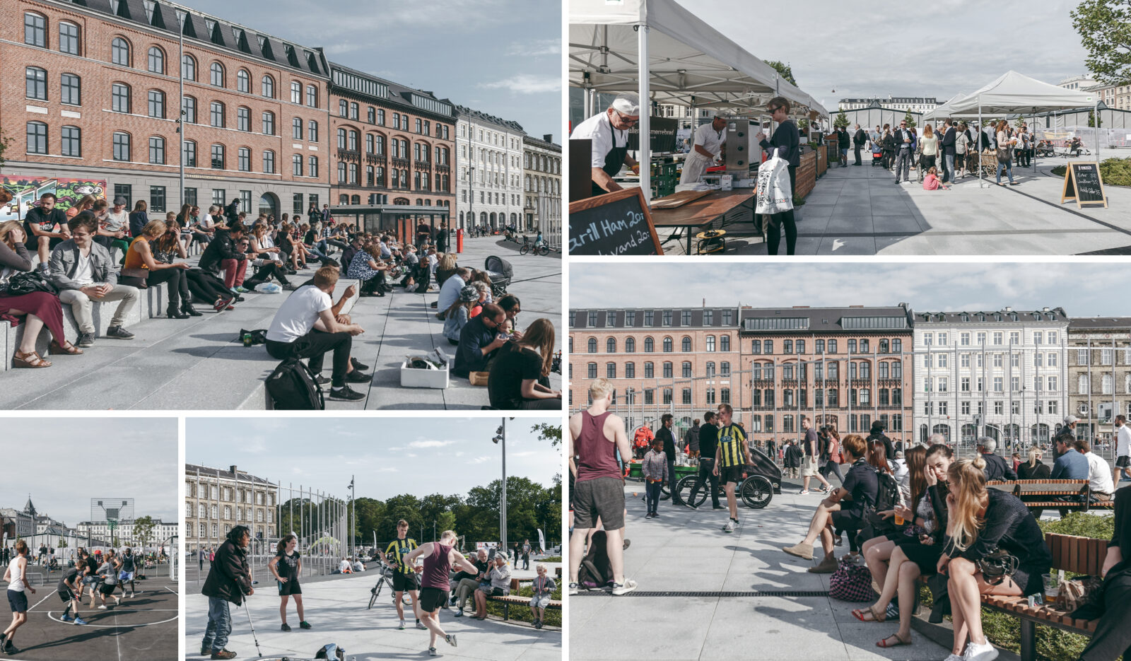 180 cobe israel plads exterior collage 180 cobe israel plads exterior collage