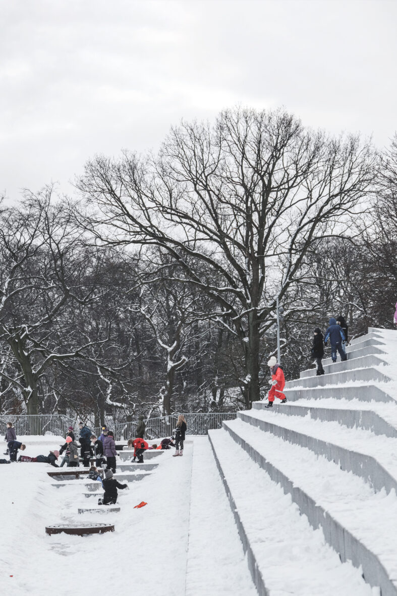 140 cobe israel plads exterior steps snow 140 cobe israel plads exterior steps snow